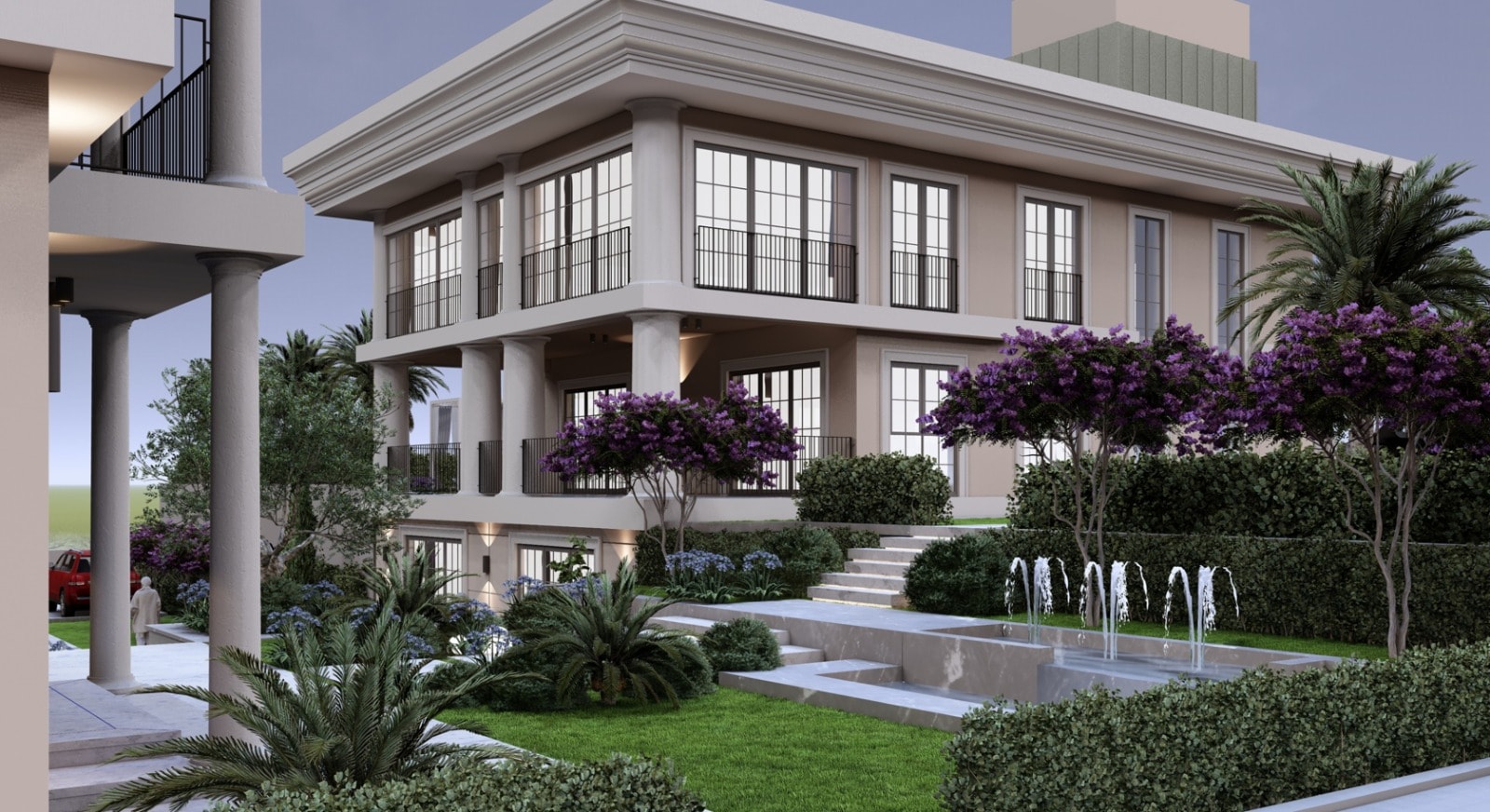 Güzelce Villa Bahçeleri Peyzaj Tasarımı